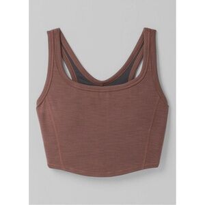 Prana Becksa Bralette Heather Flannel S